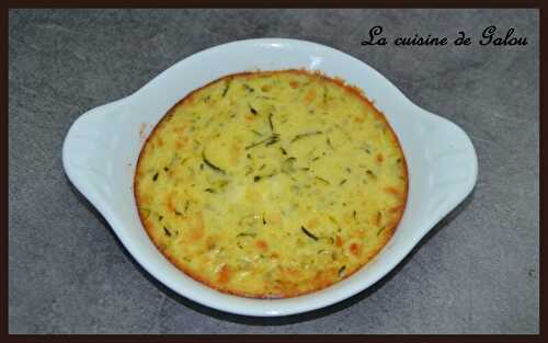 CLAFOUTIS AUX COURGETTES