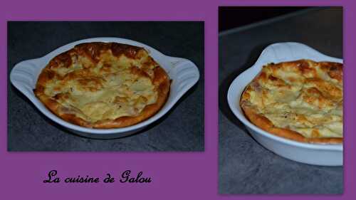 CLAFOUTIS JAMBON DE PARME ET MOZZA