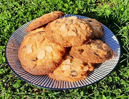 COOKIES AMANDES CHOCOLAT