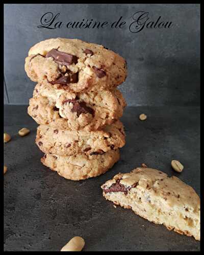 COOKIES CHOCOLAT - CACAHUÈTES