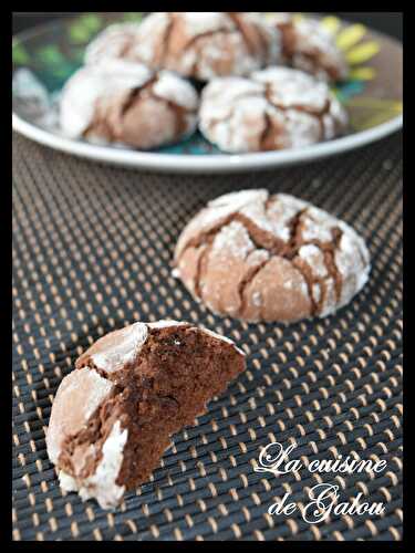 CRINKLES AU CHOCOLAT