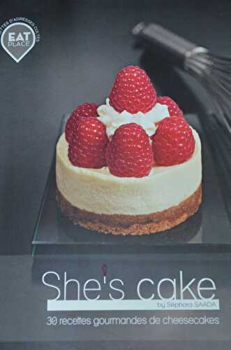 DECOUVERTE AVEC LE LIVRE SHE'S CAKE!!!!!!