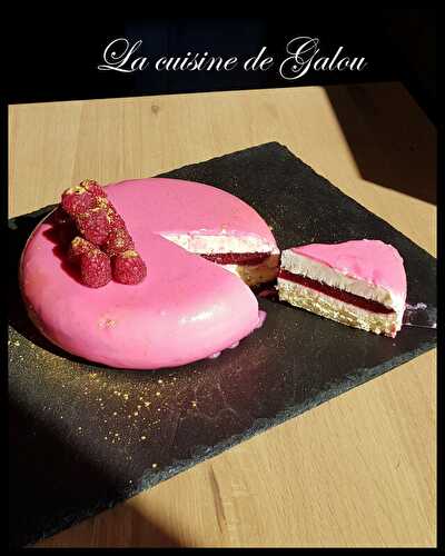 ENTREMET CITRON / FRAMBOISES