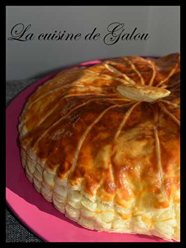 GALETTE DES ROIS A LA FRANGIPANE