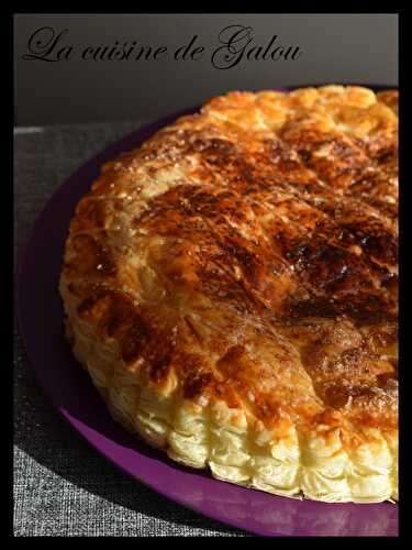 GALETTE DES ROIS AUX POMMES CARAMÉLISÉES