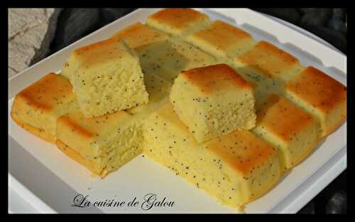 GATEAU AU CITRON ET AU PAVOT