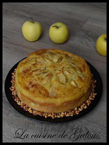 GÂTEAU AUX POMMES A LA NORMANDE