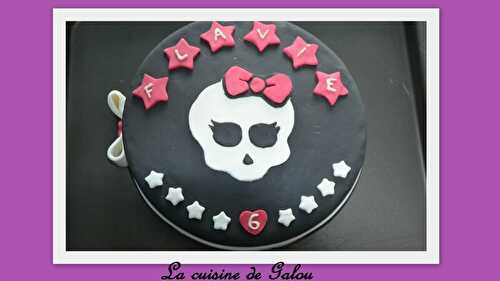 GATEAU D ANNIVERSAIRE MONSTER HIGH