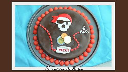 GATEAU D'ANNIVERSAIRE PIRATE