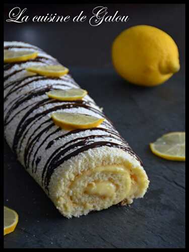 GATEAU ROULE AU LEMON CURD