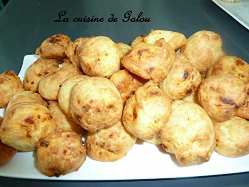 GOUGERES AU CHORIZO