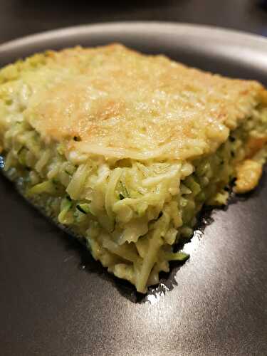 GRATIN DE RAVIOLES DU DAUPHINE AUX COURGETTES