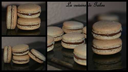 MACARONS AU NUTELLA