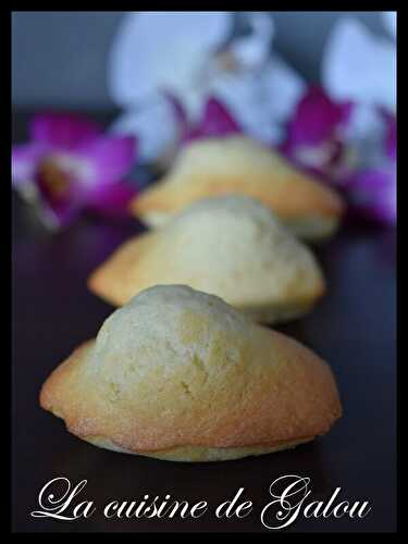 MADELEINES AU BEURRE TROP TROP BONNES