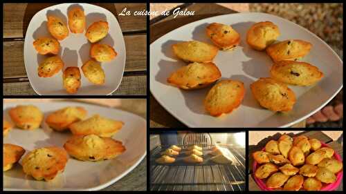 MADELEINES AUX PEPITES DE CHOCOLAT