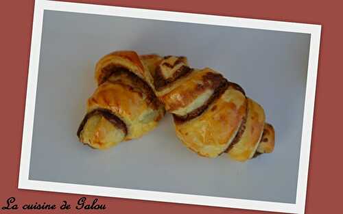 MINIS CROISSANTS AU NUTELLA