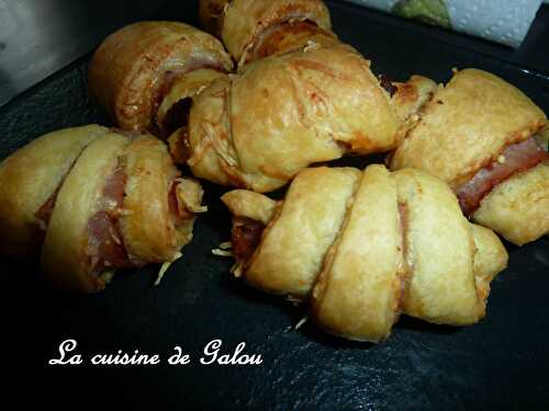 MINIS CROISSANTS JAMBON GRUYERE