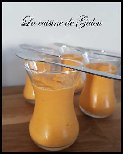 MOUSSE DE CAROTTE AU CUMIN