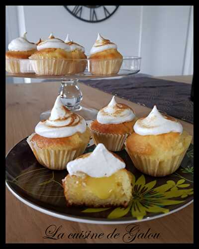 MUFFINS AU CITRON MERINGUES