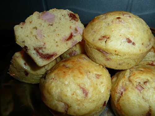 MUFFINS AU JAMBON ET TOMATES SECHEES