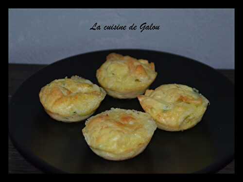 MUFFINS COURGETTES CHEVRE