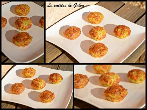 MUFFINS COURGETTES / COMTE