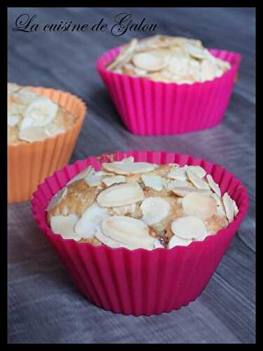 MUFFINS POMMES-AMANDES