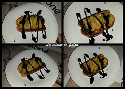 PAIN PERDU POMMES CHOCOLAT