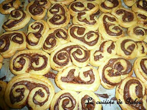 PALMIERS AU NUTELLA