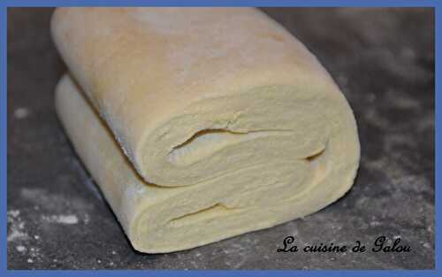 PATE FEUILLETEE MAISON PAS A PAS