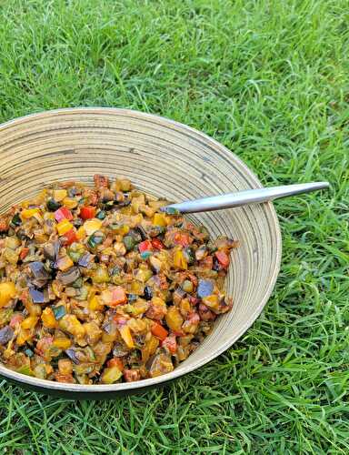 POELEE DE LEGUMES DU SOLEIL AU CHORIZO....