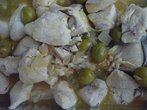 POULET AUX OLIVES