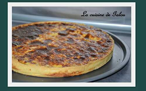 QUICHE AU THON ET AU CURRY