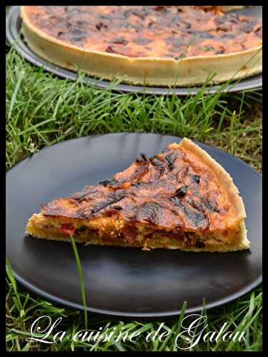 QUICHE POIVRONS / CHORIZO