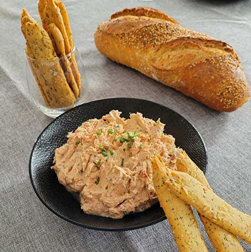 RILLETTES DE THON AUX TOMTATES SECHEES