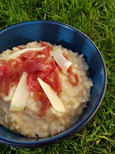 RISOTTO A LA SCARMOZA FUME