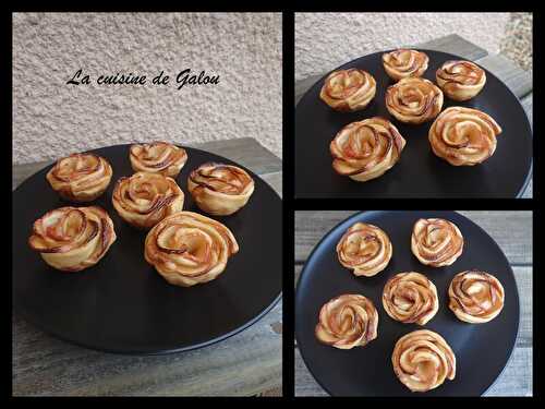 ROSES FEUILLETEES AUX POMMES