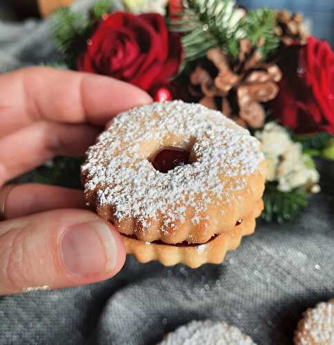 SABLES FOURRES A LA CONFITURE DE FRAMBOISE