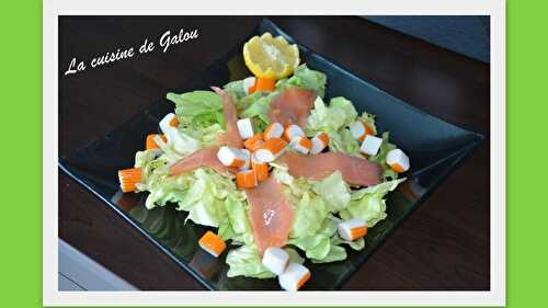 SALADE AU SAUMON