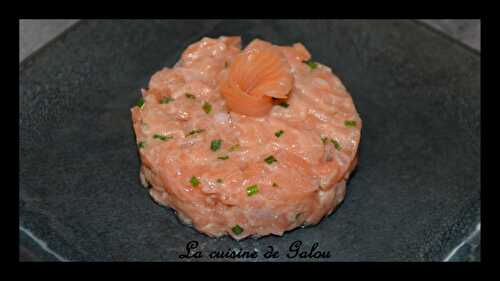 TARTARE AU DEUX SAUMONS