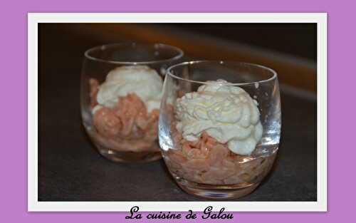 TARTARE DE SAUMON ET SA CHANTILLY CITRONNEE