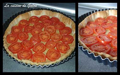 TARTE A LA TOMATE