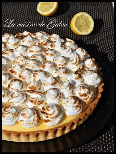 TARTE AU CITRON MERINGUEE