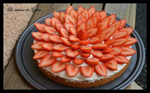 TARTE AU FRAISES FACON MICHALAK