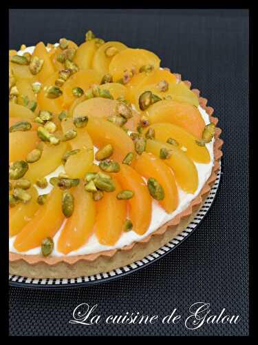 TARTE AUX ABRICOTS TROP TROP BONNE