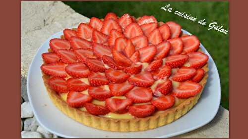 TARTE AUX FRAISES ET LEMON CURD