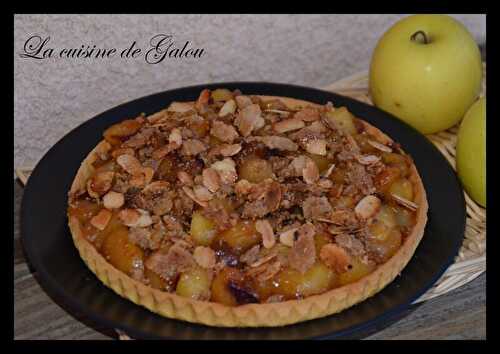 TARTE AUX POMMES CRUMBLE