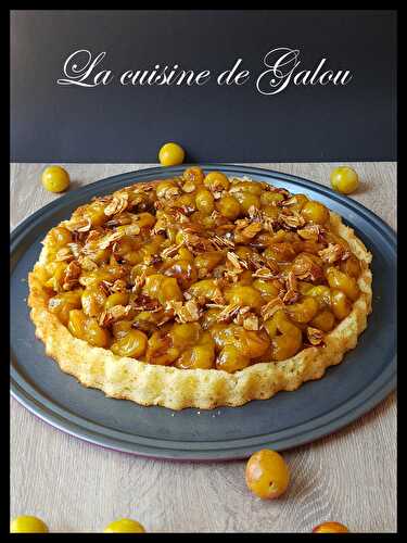 TARTE RENVERSÉE AUX MIRABELLES