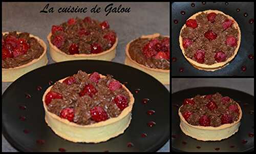 TARTELETTES CHOCOLAT FRAMBOISES