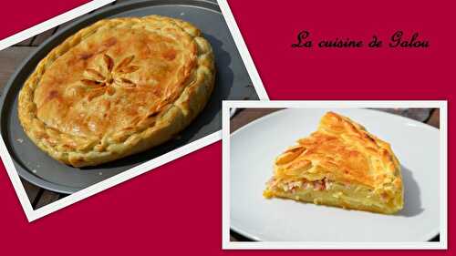 TOURTE AU POMME DE TERRE ET LARDONS